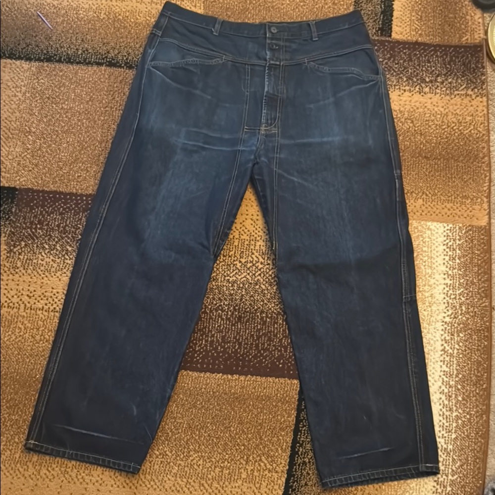 Marithe Francois Girbaud Blue Relaxed Jeans Classic Style